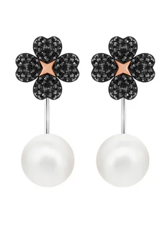 Charm Flower Shape Dangle Earrings 