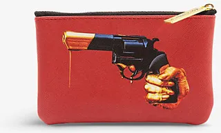 Womens Wears Toiletpaper Revolver Faux-leather Coin bag