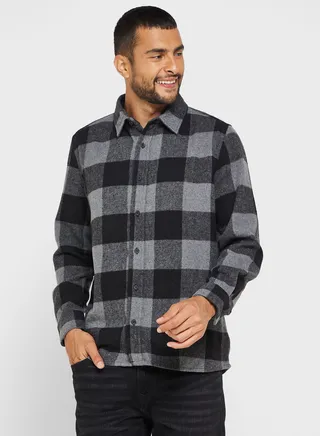 Checked Regular Fit Shirt 
