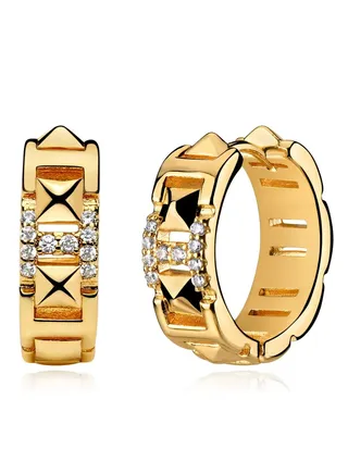 Women Huggie Earrings Gold Hoop 14K Gold Filled Small Simple Handmade Hypoallergenic Everyday Jewelry 