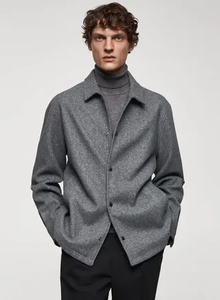 Snap Buttons Overshirt 