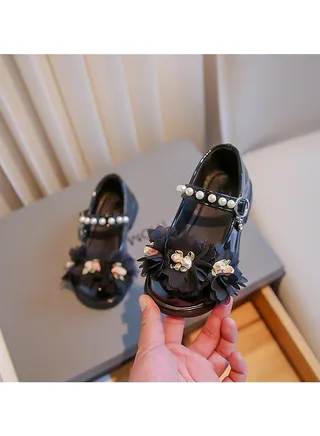 Spring And Autumn New Girls Small Leather Shoes Children Fashion Princess Shoes 