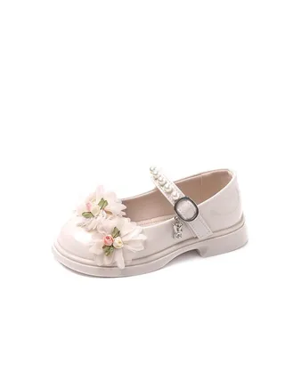 Spring And Autumn New Girls Small Leather Shoes Children Fashion Princess Shoes 