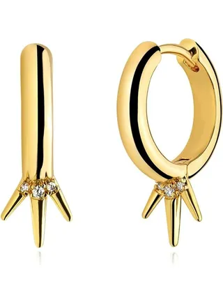Women Huggie Earrings Gold Hoop 14K Gold Filled Small Simple Handmade Hypoallergenic Everyday Jewelry 