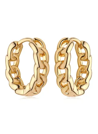 Women Huggie Earrings Gold Hoop Sleeper 14K Gold Filled Small Simple Handmade Hypoallergenic Everyday Jewelry 