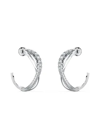 Twist Mini Hoop Stud Earrings 