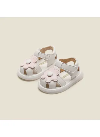 Maibu Bear Summer Girls 1 to 2 Years Old 3 Girls Sandals Baby Children Soft Sole Non slip Walking Shoes 