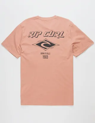 RIP CURL Fade Out Icon Mens Tee