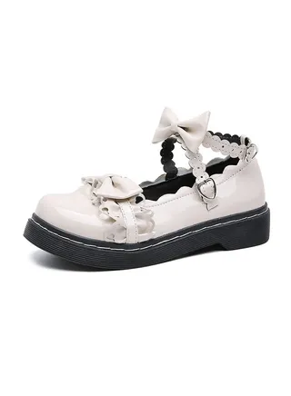 New Girls Student Cute Little Leather Shoes 