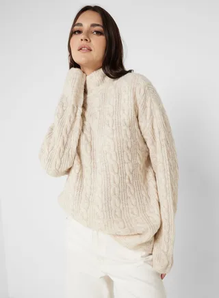 Sequin Knitted Sweater