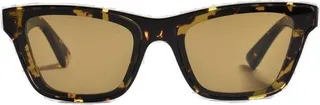 Bottega Veneta Eyewear Cat-Eye Frame Sunglasses