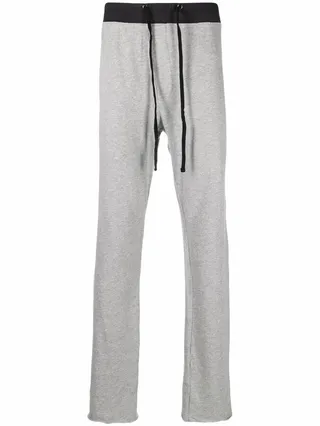 Contrast-Waist Track Pants
