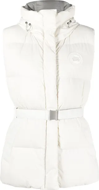 White Rayla Padded Gilet