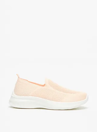 Womens OAKLAN Textured Slip-On Shoes with Pull Tabs 