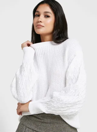 Classic Textured Sweater 