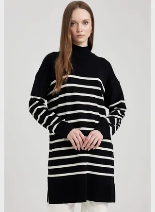 Stripe Detail Sweater 