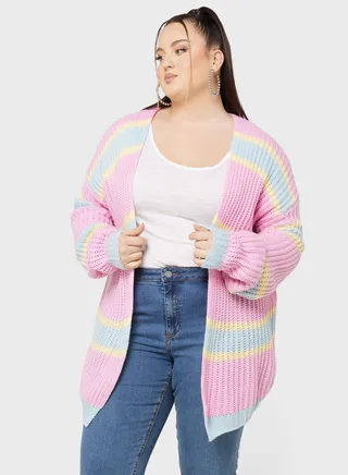 Colorblock Cardigan 