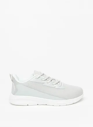 Women's Textured Lace-Up Sports Shoes