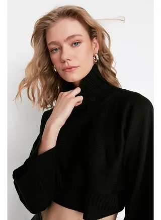 Sweater - Black - Regular fit 