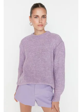 Sweater - Purple - Regular 