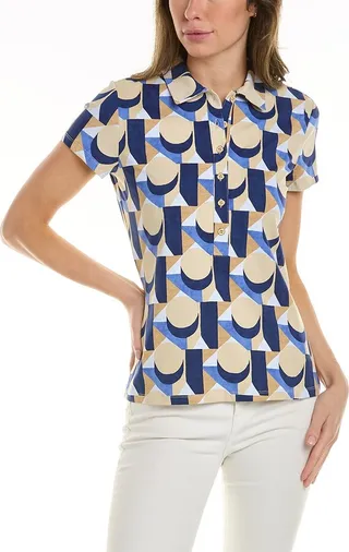 J.Mclaughlin Catalina Cloth Court Polo Shirt
