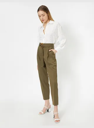 High Waist Trousers