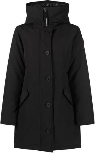 Rossclair hooded parka coat