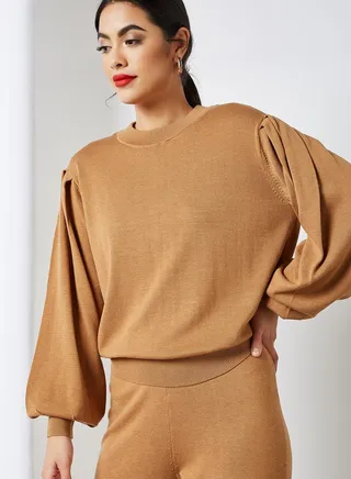 Muri Sweater Tobacco Brown 