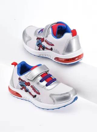 Comic Kicks By UrbanHaul  Marvel Spiderman Sports Shoes with Light For Boys 