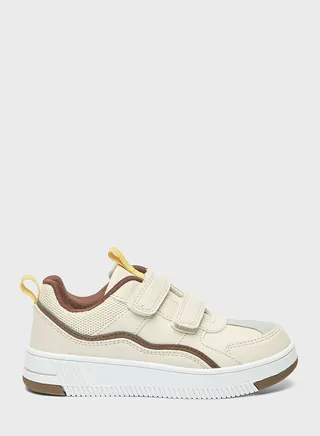 Kids Low Top Velcro Sneakers 