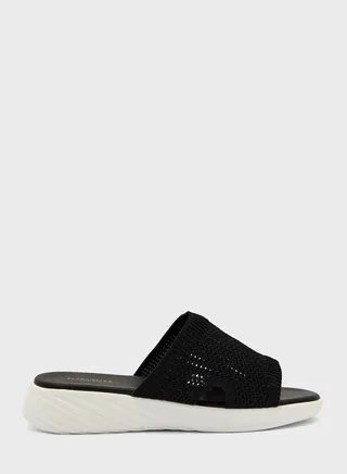 Single Strap Low Heel  Sandals