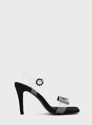 Open Toe Strap High Heel Sandals
