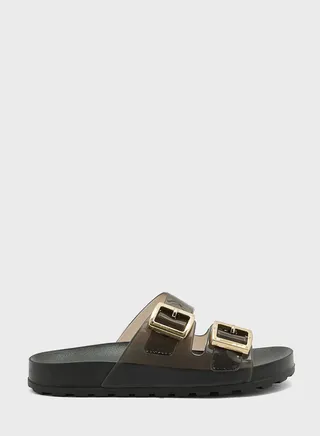 Allie Multi Strap Flat Sandals