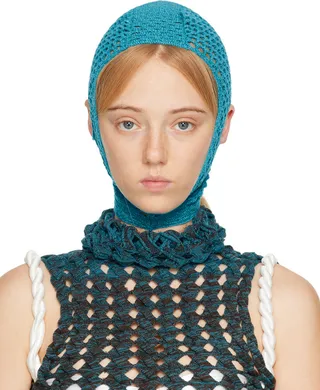 Isa Boulder Blue Map Balaclava