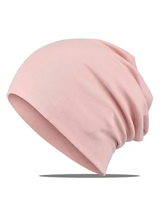Slouch Beanie Hat, Soft Cotton Beanie, Lightweight Jersey Beany Hat, Thin Winter Hats for Men Women, Breathable Slouch Hat Seasons 