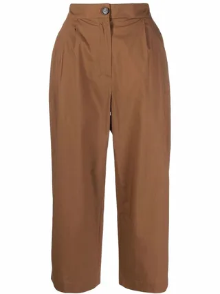 Cropped Leg Trousers