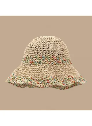 New Handmade Woven Sun Hat 56-58cm 