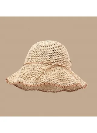 New Handmade Woven Sun Hat 56-58cm 
