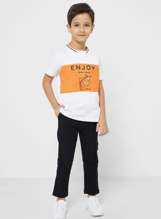 Boys Carrot Fit Chino 