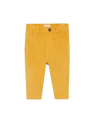 Kids Pockets Detail Corduroy Mid Rise Trouser 