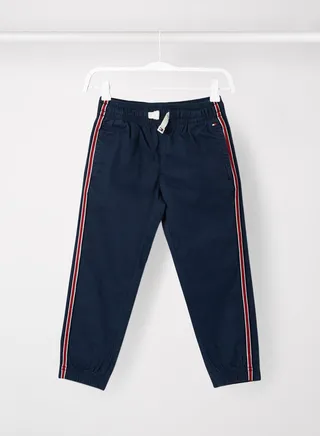 Teen Side Stripe Cuffed Pants Twilight Navy 