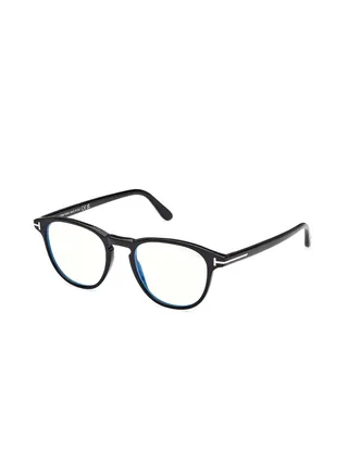 Men's Square Eyeglass Frame - TF5899B 001 48 - Lens Size: 48 Mm 