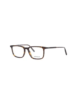 Men's Rectangle Eyeglass Frame - MB01970 002 53 - Lens Size: 53 Mm 