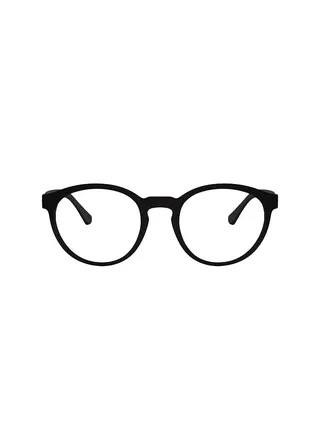 men Round Eyeglass Frame - Lens Size: 52mm 