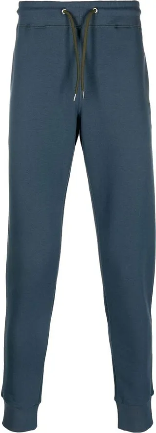 Drawstring-Waist Tapered Trousers