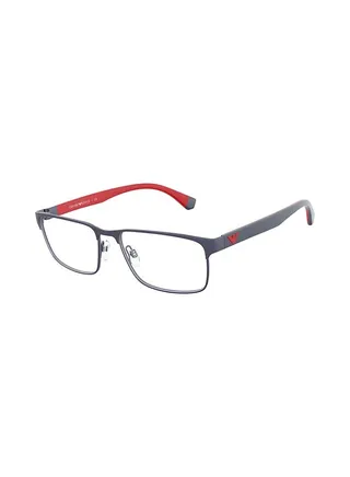 men Rectangle Eyeglass Frame - Lens Size: 54mm 