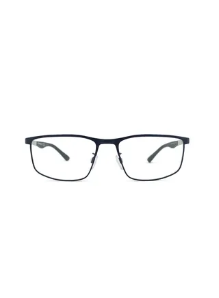 Men's Rectangular Eyeglass Frame - EA1131 3018 54 - Lens Size: 54 Mm 