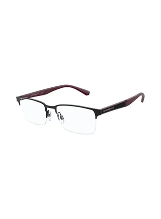 men Rectangular Eyeglass Frame - Lens Size: 54mm 