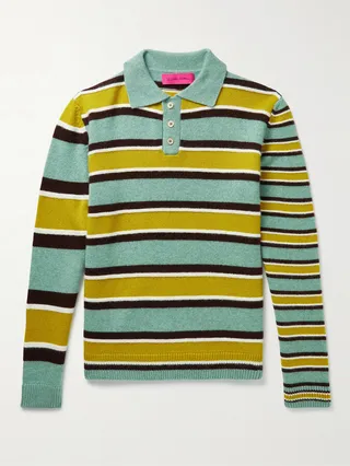 Striped Cashmere Shirt