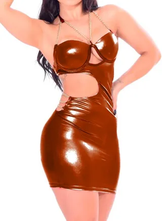Lingerie Babydoll Playsuit 0247 Copper 